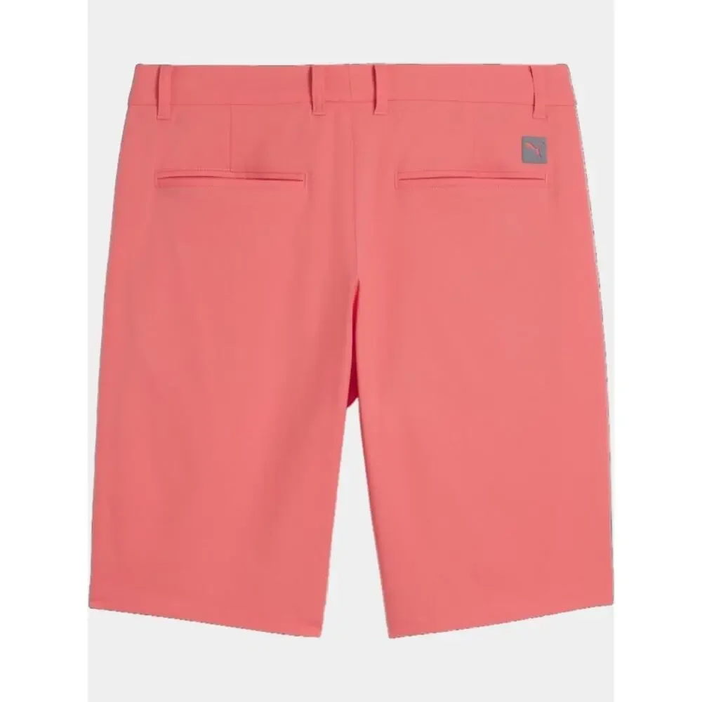 Puma NWT Dealer 10” Shorts Golf Coral Peach Men’s Sz 28 Active Athletic